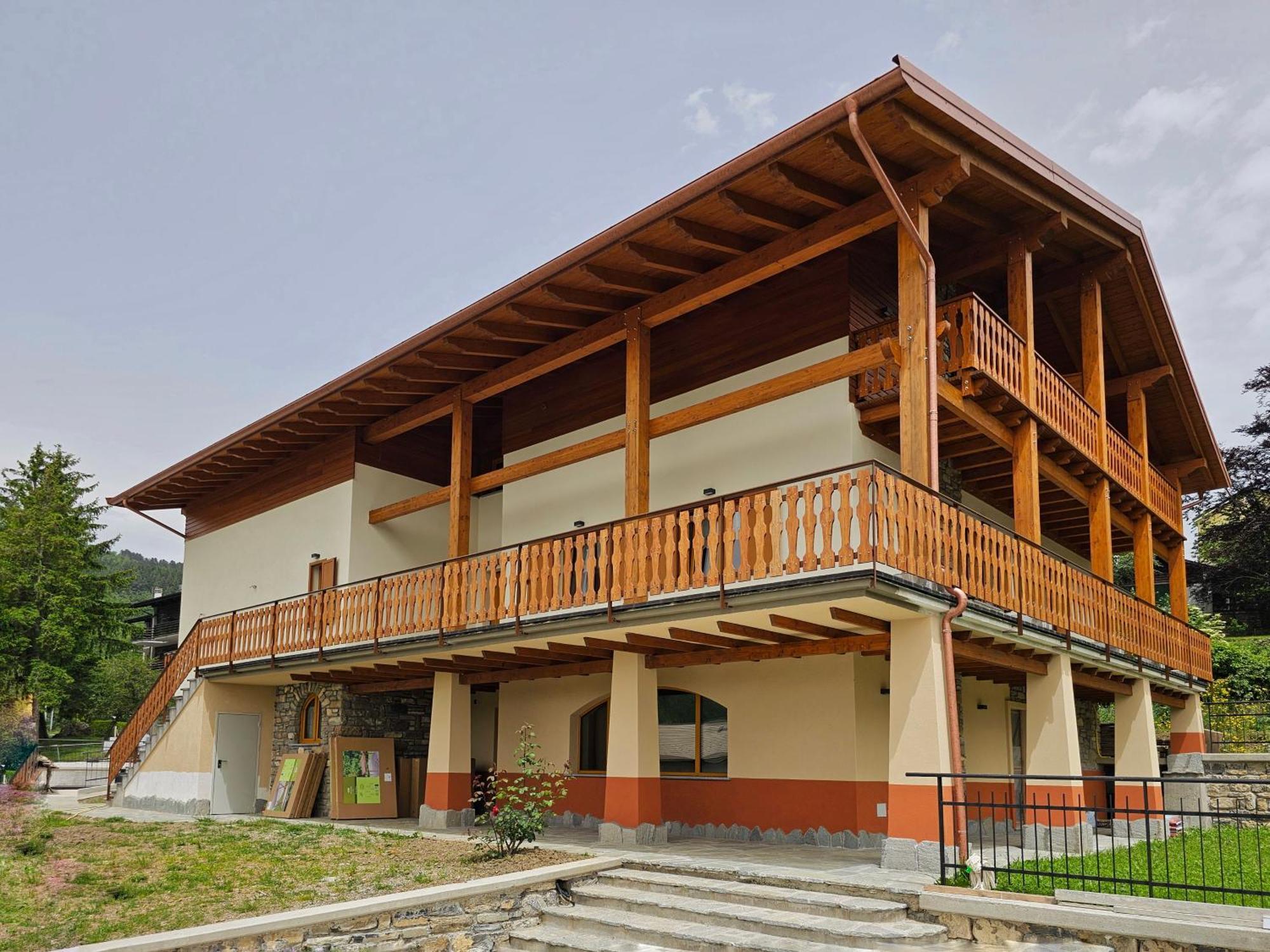 La Genzianella Affittacamere Santo Stefano dʼAveto Exteriér fotografie